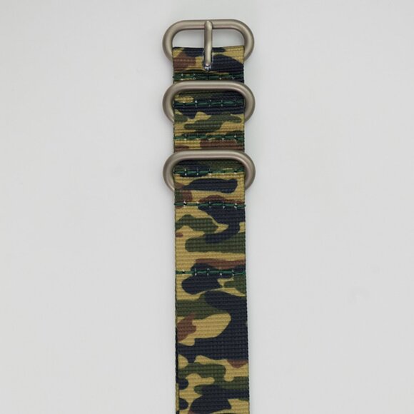 Hadley-Roma 18mm Camo Military Style Nylon Watch Strap/Band, MS4200 - Picture 1 of 2